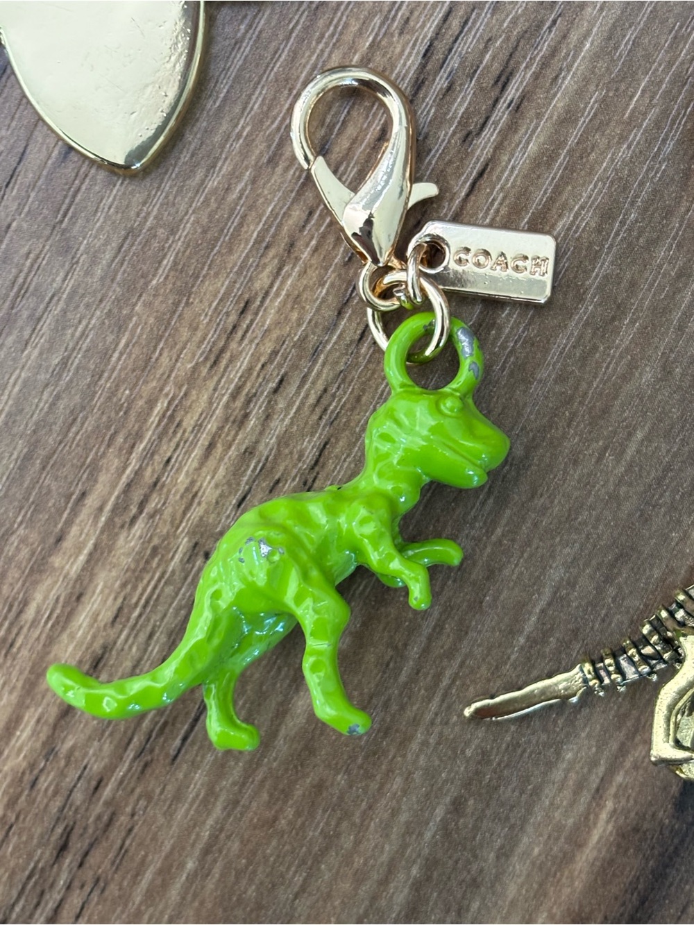 Lot of Authentic Repurposed Coach Charms Keychains + Box - Picture 3 of 6